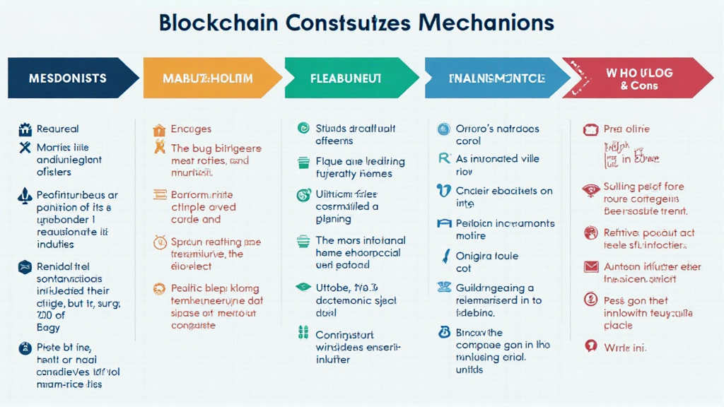 Blockchain consensus mechanisms